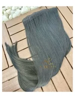 Kit Mega Hair 4 Telinhas TIC-TAC Preto Liso Bio Luxo Prime - Imagem 4