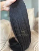 Aplique Rabo de Cavalo Castanho Medio Liso Fibra Russa :Cod;4 - Imagem 10