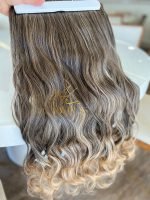 Mega Hair Tic-Tac Mesclado #1 Ondulado Fibra Bio Luxo Prime. - Imagem 3