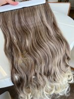 Mega Hair Tic-Tac Mesclado Pérola + Pontas Claras Ondulado Fibra Bio Luxo Prime. - Imagem 3