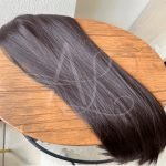 Mega Hair Tic-Tac Castanho Medio Liso Fibra Bio Luxo Prime. - Imagem 5