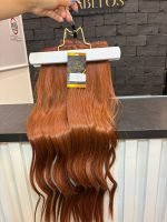 Kit Mega Hair 4 Pçs TIC-TAC Ruivo M33/130. Peças Unicas.
