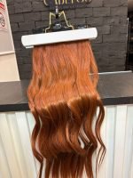 Kit Mega Hair 4 Pçs TIC-TAC Ruivo M33/130. Peças Unicas. - Imagem 2
