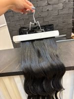 Kit Mega Hair 4 Pçs TIC-TAC Preto 1#. Peças Unicas. - Imagem 3