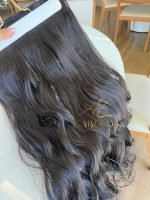Mega Hair Tic-Tac Castanho Medio Ondulado Fibra Bio Luxo Prime. - Imagem 4