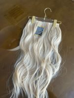 Mega Hair Tic-Tac + Fio Invisible Fibra Russa Suzan 50cm 120g- Loiro Claro - Imagem 4