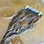 Mega Hair Tic-Tac + Fio Invisible Fibra Russa Suzan 50cm 120g- Morena Iluminada - Imagem 3