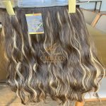 Mega Hair Tic-Tac + Fio Invisible Fibra Russa Suzan 50cm 120g- Morena Iluminada - Imagem 5
