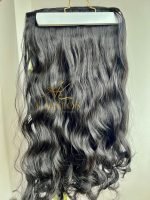 Mega Hair Tic-Tac Castanho Escuro Ondulado Fibra Bio Luxo Prime. - Imagem 2