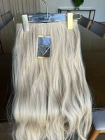 Mega Hair Tic-Tac + Fio Invisible Fibra Russa Suzan 50cm 120g- Loiro Claro - Imagem 3