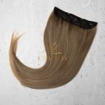 Mega Hair Tic-Tac + Fio Invisible Fibra Russa Cindy 60cm 120g- Mesclado Pérolado - Imagem 6
