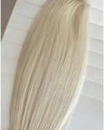Mega Hair Tic-Tac 4pçs Fibra Russa Liso Loiro (1212/6130#) - Imagem 7