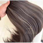Mega Hair Tic-Tac 4pçs Fibra Russa Morena Iluminada (OP4/8/119#) - Imagem 4