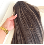 Mega Hair Tic-Tac 4pçs Fibra Russa Morena Iluminada (OP4/8/119#) - Imagem 6