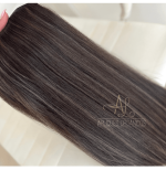 Mega Hair Tic-Tac 4pçs Fibra Russa Morena Iluminada (OP4/8/119#) - Imagem 7