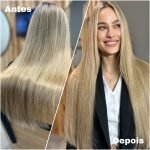 Mega Hair Tic-Tac 4pçs Fibra Russa Liso Loiro (1212/6130#) - Imagem 12