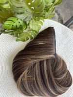 Mega Hair Tic-Tac 4pçs Fibra Russa Morena Iluminada (OP4/8/119#) - Imagem 5