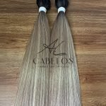 Cabelo Telado Loiro esfumado TTP-2336- Liso Fibra Russa - Imagem 5