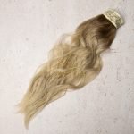 Mega Hair Tic-Tac + Fio Invisible Fibra Russa Suzan 50cm 120g- Loiro Pérola Esfumado - Imagem 3