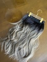 Mega Hair Tic-Tac + Fio Invisible Fibra Russa Suzan 50cm 120g- Mesclado Esumado R29T - Imagem 3