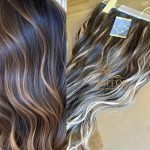 Mega Hair Tic-Tac + Fio Invisible Fibra Russa Suzan 50cm 120g- Morena Iluminada